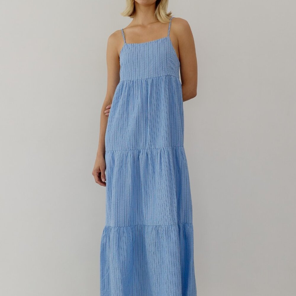 THE ASPEN  BLUE DRESS